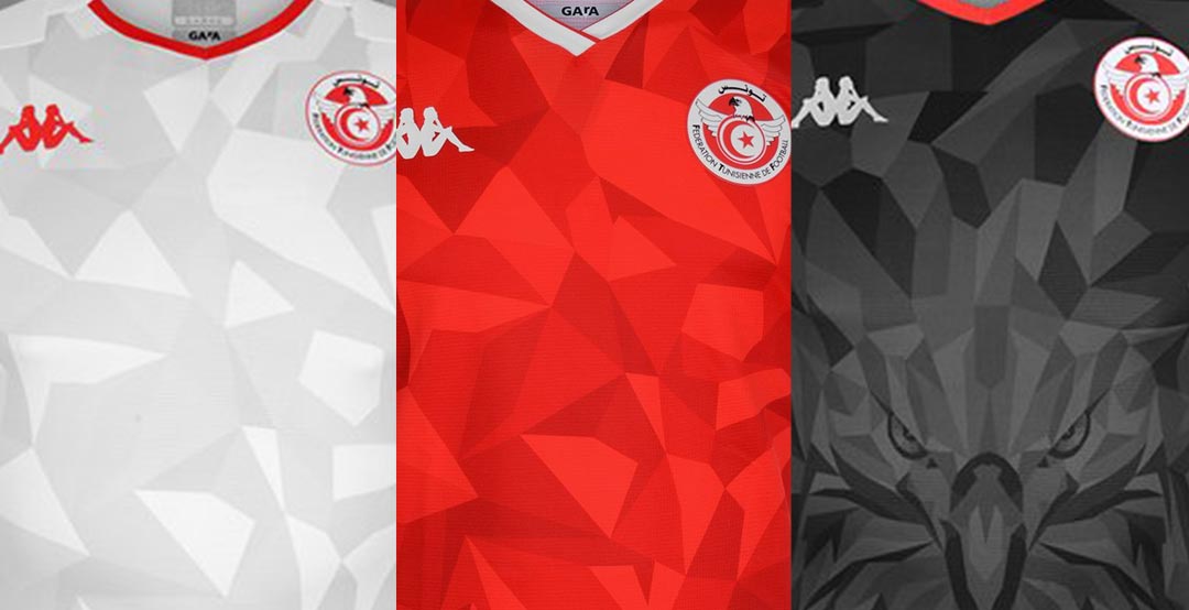Amazing Kappa Tunisia 2019 Africa Cup of Nations Home Away